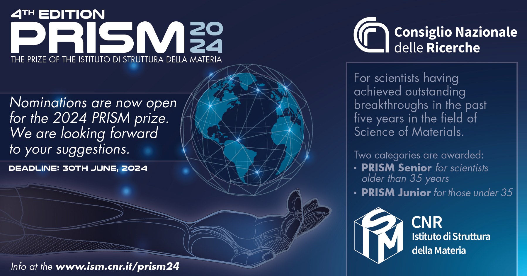 PRISM2024 - Nomination are open