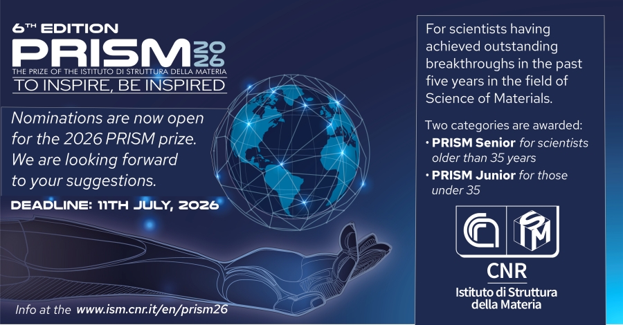 PRISM2026 - Nominations are open